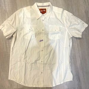 Rolling Paper Button Down Shirt